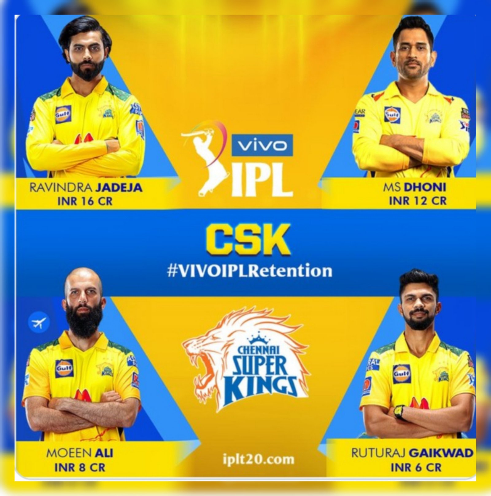 IPL 2022: कौन सी फ्रेंचाइजी ने किन खिलाड़ियों को किया रिटेन, देंखे पूरी लिस्ट