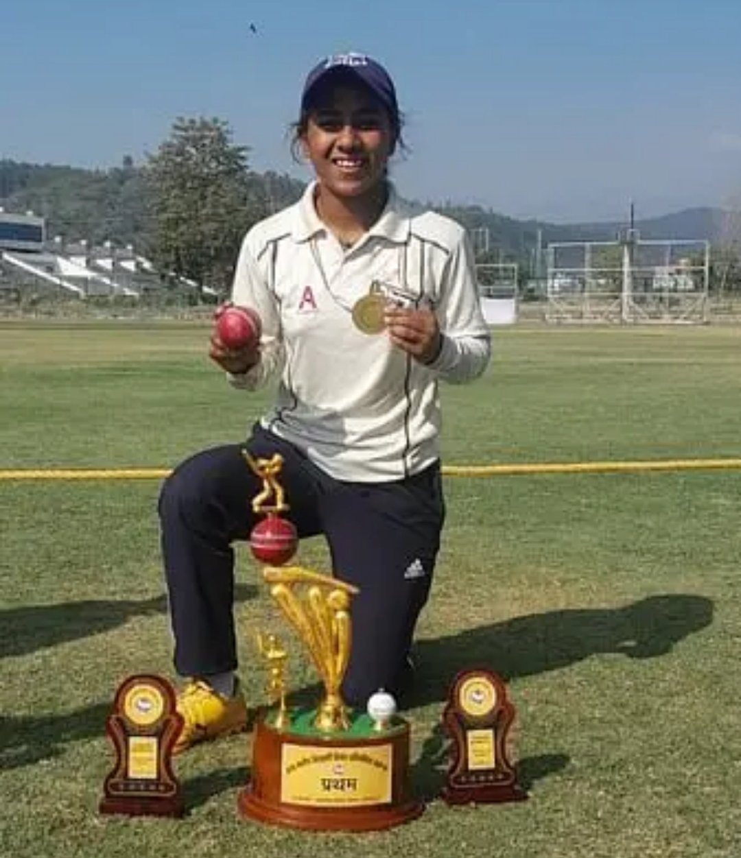 नैनीताल: छात्रा प्रिया आर्या का राष्ट्रीय स्तर की क्रिकेट प्रतियोगिता के लिए हुआ चयन
