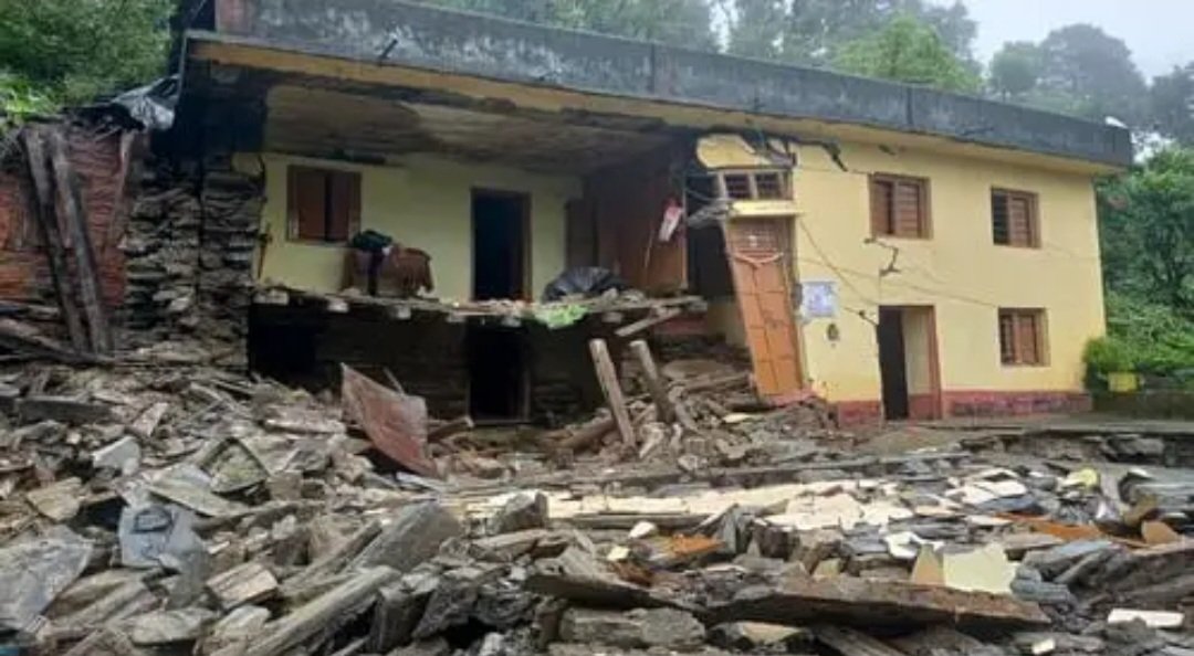 उत्तराखंड: रुद्रप्रयाग, चमोली और बागेश्वर में भारी बारिश से तबाही, अब तक 06 लोगों की मौत, 11 लापता