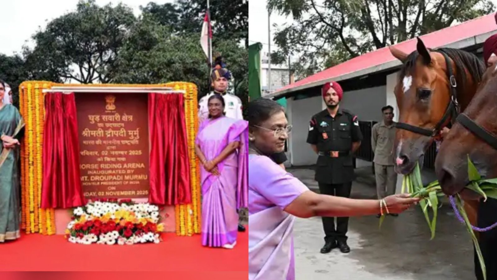 उत्तराखंड: राष्ट्रपति ने राष्ट्रपति निकेतन परिसर में फुटओवर ब्रिज व‌ घुड़सवारी क्षेत्र का किया लोकार्पण, खास है खासियत