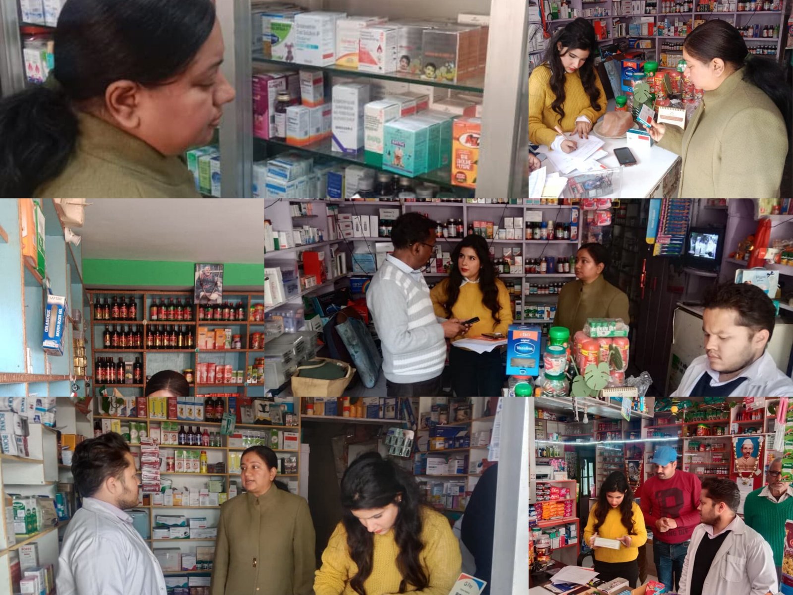 अल्मोड़ा: “सुरक्षित दवा-सुरक्षित जीवन” अभियान के तहत मेडिकल स्टोरों में चला औचक निरीक्षण, सात मेडिकल स्टोरों से सात दिन के भीतर मांगा स्पष्टीकरण