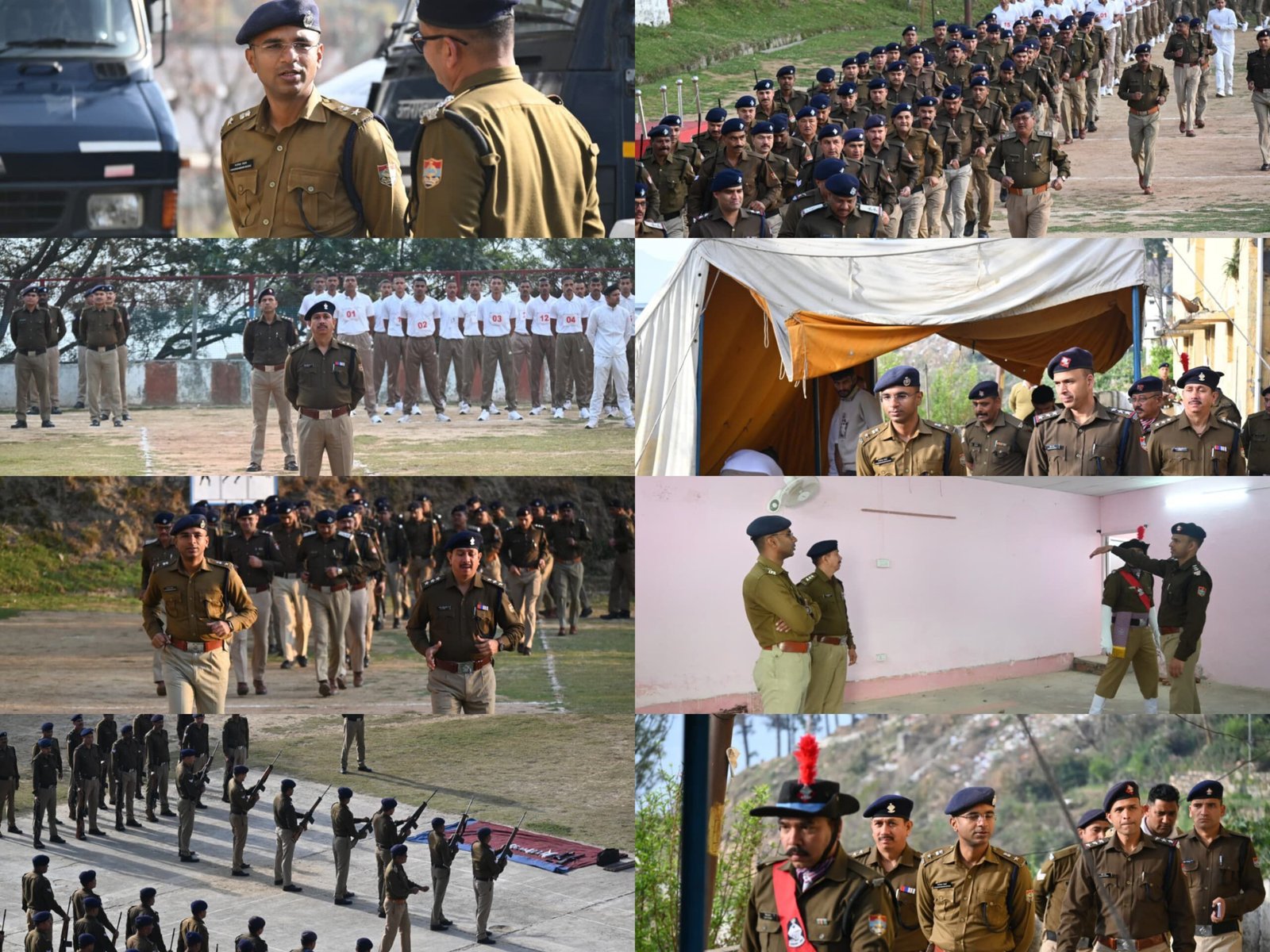 अल्मोड़ा: एसएसपी ने जांची पुलिस बल की फिटनेस, नव-नियुक्त रिक्रूट्स को दिया अनुशासन का मंत्र