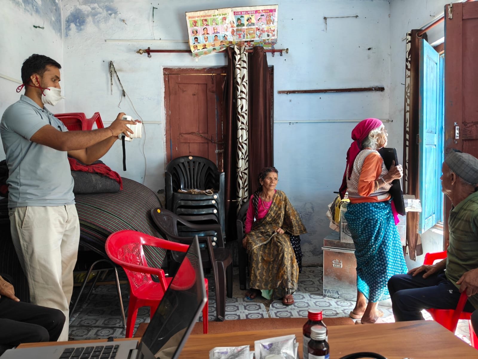 रुद्रप्रयाग: टीबी मुक्त भारत अभियान: रुद्रप्रयाग के गांवों में पहुंची मोबाइल टीम, 384 ग्रामीणों की हुई एक्स-रे जांच