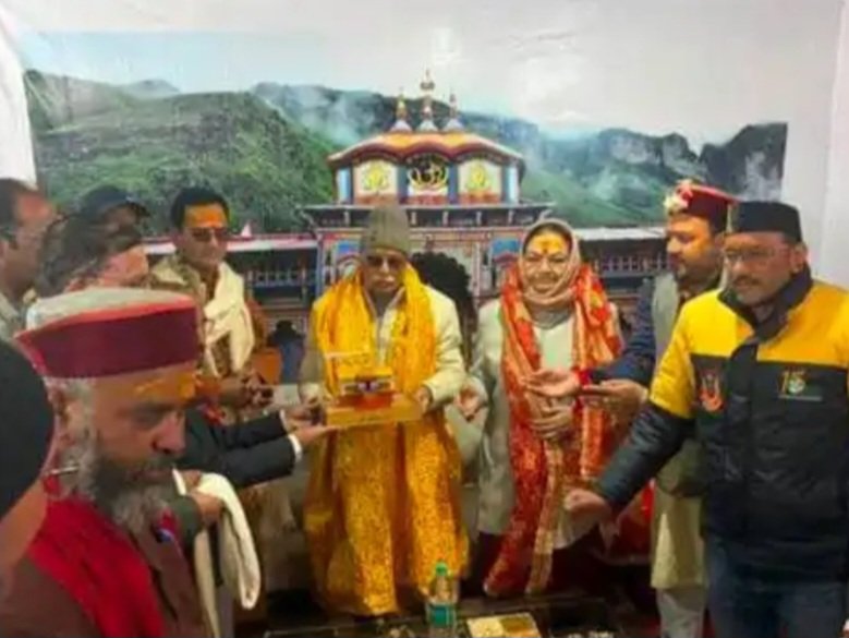 उत्तराखंड के नवनियुक्त राज्यपाल डॉ. ढाल सिंह बिसेन ने किए बदरीनाथ धाम के दर्शन, की पूजा-अर्चना